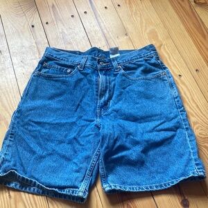 Levi's Classic Blue Jean Shorts